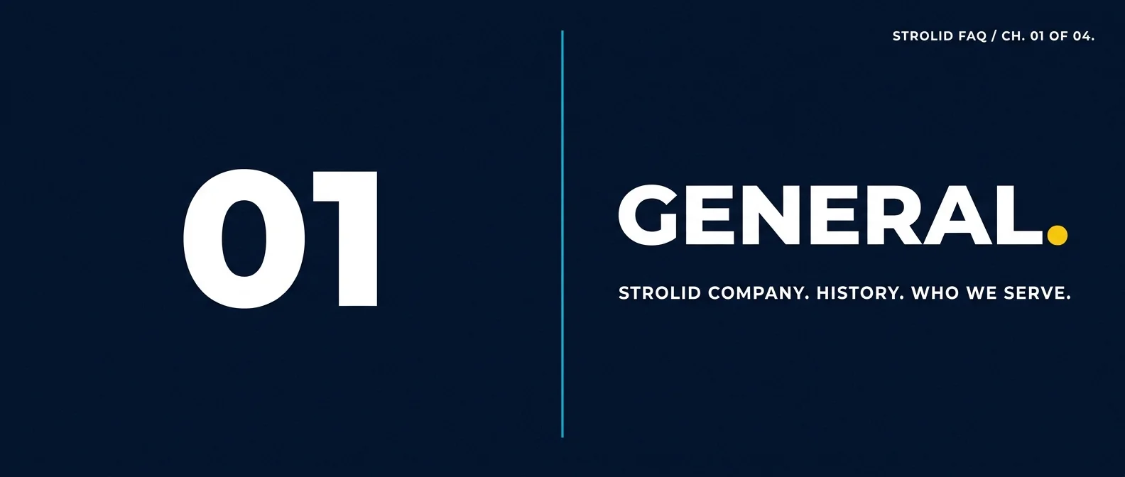 General — Strolid FAQ category opener